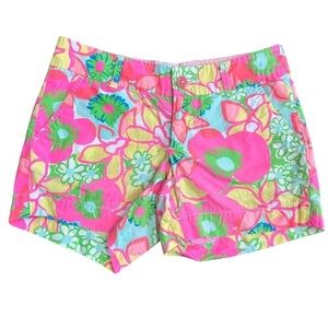 Lilly Pulitzer Callahan Short 2 Ice Cream Social Pink Floral
